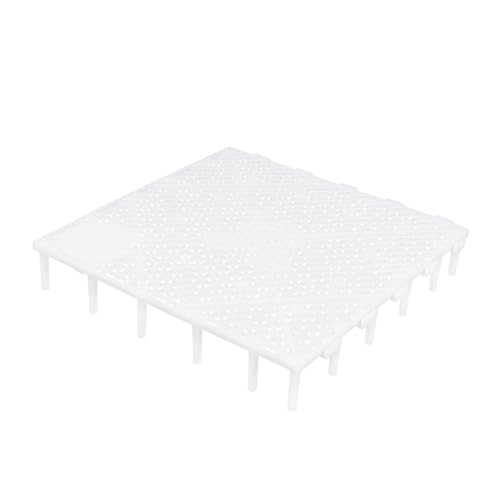 BESPORTBLE 10Pcs Fish Tank Filtering Boards Multi Design Aquarium Divider Plates for Enhanced Water Permeability Easy Splicing Strong Support Fish Tank Accessories