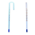Liquid-in-Glass Aquarium Thermometer for Fishtank Accurate Floating Laboratory - color: Wall hook 1cm wide
