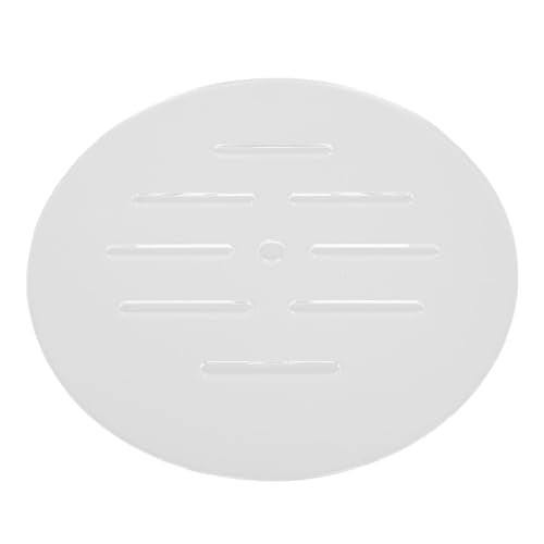 ZJchao Acrylic Aquarium Cover Lid 7.5 Inch Round Fish Tank Lid with Multi Hole Design for Turtles Reptiles Shrimps Anti Jump