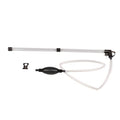 Manual Aquarium Water Changer, Fish Tank Siphon Gravel Vacuum Cleaner for Water Changing and Filter Sand Cleaning with PVC Hose and Filter Heads for Freshwater Tanks