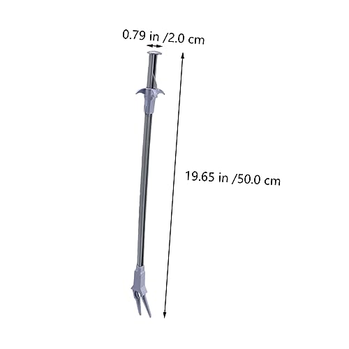 INOOMP 2pcs Aquatic Plant Tongs Extra Long Tweezers for Aquarium Maintenance Plastic Cleaning Tools for Fish Tank Plants