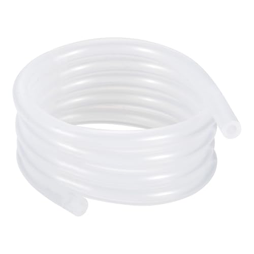 METALLIXITY Silicon Tubing(1/12" ID x 1/4" OD x 3.3Ft), Pure Silicone Hoses High Temp - for Printer, Hot Water Dispenser, Engine, Brewing, Fish Tank Air Pump, Pump Transfer, Clear - size: 3.3 Feet, style: 1/12" IDx1/4" OD
