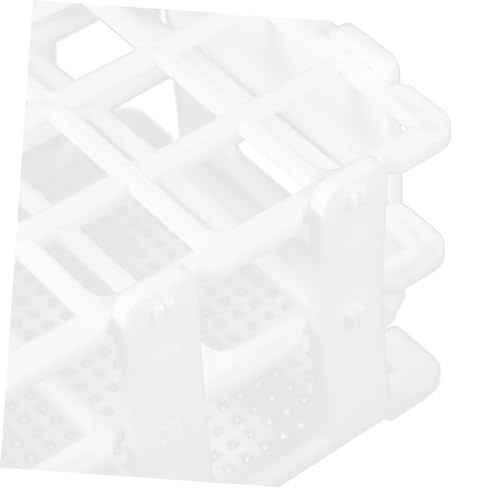 PRETYZOOM 40Holes Test Tube Rack Sturdy Test Tube Holder for Tubes Detachable Design for Easy Cleaning Laboratory Organizer for Enhanced Productivity