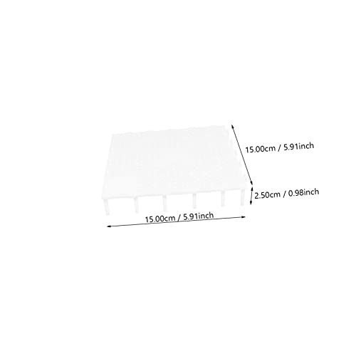 Abaodam 10Pcs Aquarium Bottom Plates Versatile Isolation Divider System for Fish Tanks Efficient Water Permeability for Breeding Fish Aquarium