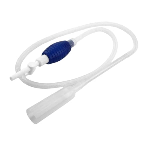 SUPVOX Aquarium Water Changer Manual Siphon Pump Fish Tank Gravel Vacuum Tool Medium Size for Fish Tank Water Change and Aquarium Maintenance