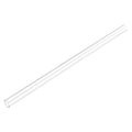 uxcell Clear Rigid Tubing 10mm(25/64'') ID x 12mm(15/32'') OD x 1Ft Length Round Plastic Polycarbonate Tube - size: 10mmx12mm