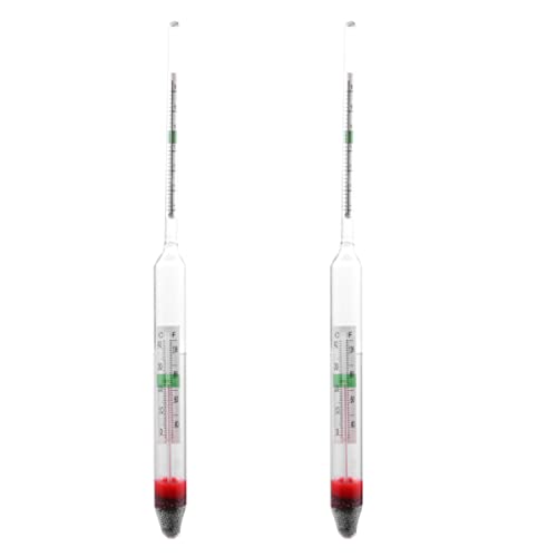Accurate Fish Tank Hydrometer Aquarium Salt Water Salinimeter Glass Floating Areometer Temperature Reading