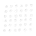 BESPORTBLE 40pcs Aquarium Oxygen Hose Cups Water Holders for Fish Tank Accessories Efficient Fixing for Air Pump Hoses Soft Design Easy Installation