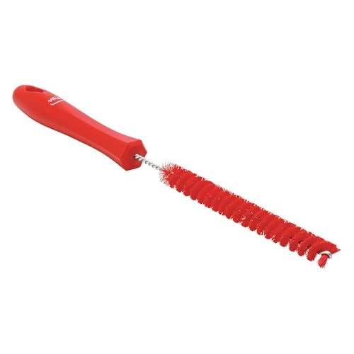 Vikan 53604 Tube Brush,.6",PP/PBT,Red