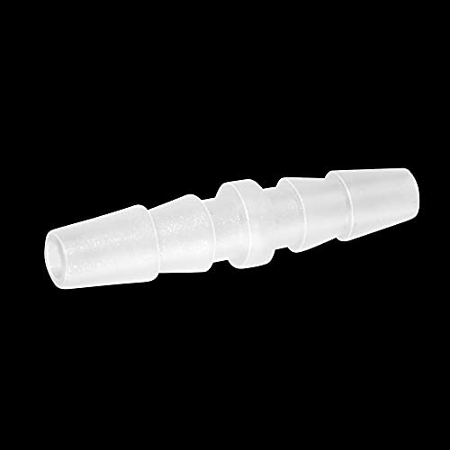 Feelers 1/4" x 1/4" Plastic Hose Barb Fitting 15 Pack, Equal Barbed Splicer Connector, Straight Union Adapter for Aquarium, Air Line, Fuel Line, Liquid Transfer - size: 1/4 inch, style: 15pcs-Straight