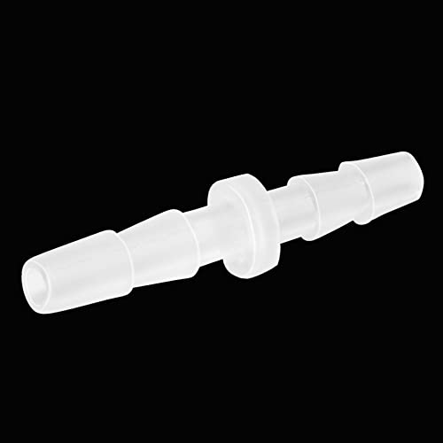 Feelers 1/8" x 1/8" Plastic Hose Barb Fitting 15 Pack, Equal Barbed Splicer Connector, Straight Union Adapter for Aquarium, Air Line, Fuel Line, Liquid Transfer - size: 1/8 Inch, style: 15pcs-Straight