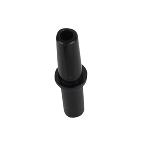 20Pcs Plastic Aquarium Air Pump Line Tubing Joints Tee/Straight/Elbow/Y Shaped Connectors Pipe Fittings(Black) - color: Black
