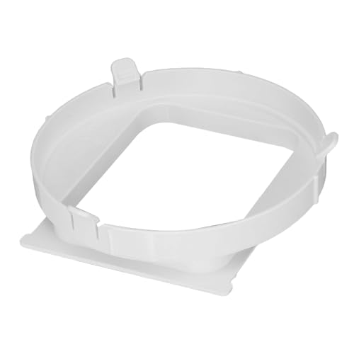 Portable Air Conditioner Exhaust Duct Interface 5.9 Inch Square to Round Adapter for Midea KY25 JHS Vissani - Please Confirm Size & Shape Before Purchase - style: KY 25