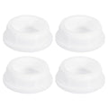 uxcell 4Pcs White Plug Holes, Waterproof Rubber Button Plug for 40mm / 1.57" Hole - size: 40mm