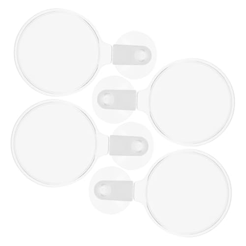 Beaupretty 4pcs Acrylic Glass with Cup for Fish Tank for Betta Fish Microlandscapes Spiders Animals Observation