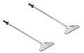 Razor Blade Scraper Tool with 8 Inch Aluminum Blade - Floor Scraper Tool with 3" to 6" Telescoping Handle Comfortable Cushion Grip by KP Operating Supply - 2 Pack - size: Pack of 2