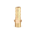 Lfang-Brass Hose Fitting 5pcs 1/8" Thread To 4/6/8/10/12mm Soft Hose Connector Garden Irrigation Adapter Aquarium Air Pump Line Fish Tank Hose Fittings, good wear resistance(Male 1l8 inch 6mm) - color: Male 1l8 Inch 6mm