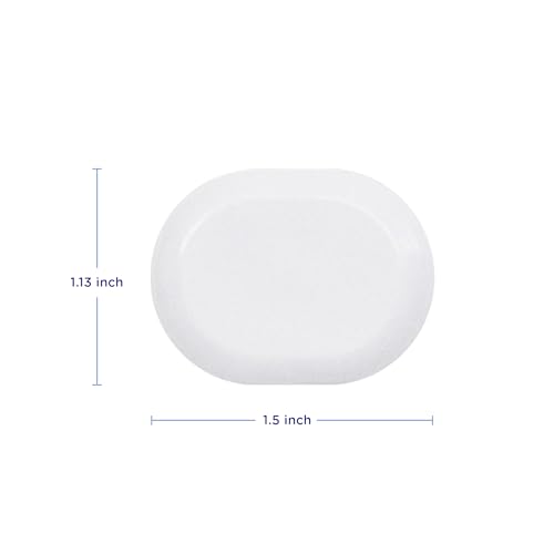 Ubbi Outlet Covers for Child Safety, Plug Protectors, Baby Proofing, Safe & Secure Electrical Plug Covers, White, 24 Count - size: One Size, style: White Outlet Covers