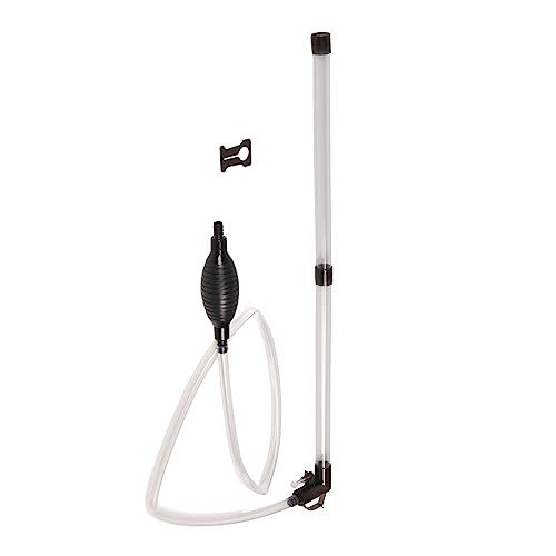 Aquarium Water Changer Manual Mini Fish Tank Siphon Gravel Vacuum Cleaner for Water Changing and Filter Sand Cleaning Durable PVC Material Suitable for All Fish Tanks