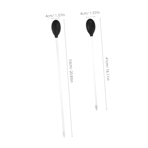 BESPORTBLE 2pcs Energysaving Fish Tank Water Changer Manual Siphon Aquarium Gravel Waste Cleaner Reusable Dropper Cleaning Kit