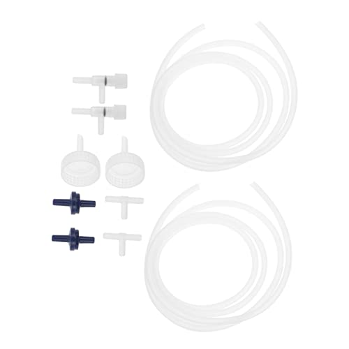 Kichvoe 2 Sets Shrimp Incubator Kit with Hatchery Accessories for Soda Bottle DIY Brine Artemia Hatching Equipment Transparent for Fish and Shrimp Breeding