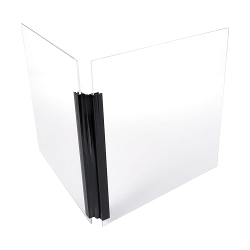 Black PVC Living Hinge for 1/8in Panels - 48 Inches (Pack of 3, 12 Feet Total)