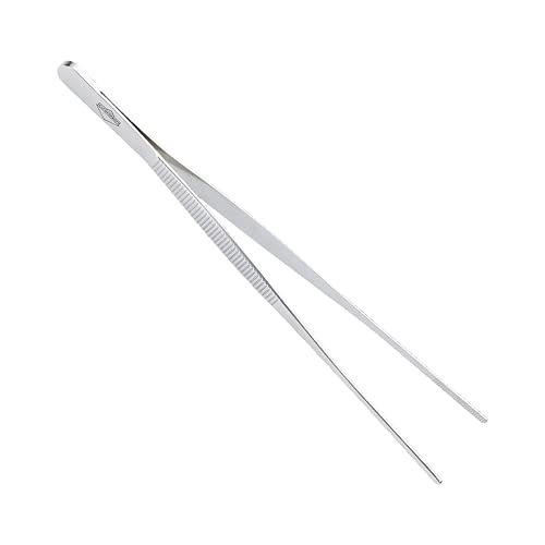 Küchenprofi 8.75-Inch Tweezer Tongs in 18/10 Stainless Steel - size: 8.75 inch (Pack of 1)