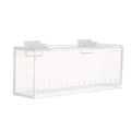 Fish Viewing Box Acrylic Outdoor Indoor Micro Landscape Fish Tanks Fishing Photo Tank Fish Breeding Tanks Photo Box with Scale(L) - size: L