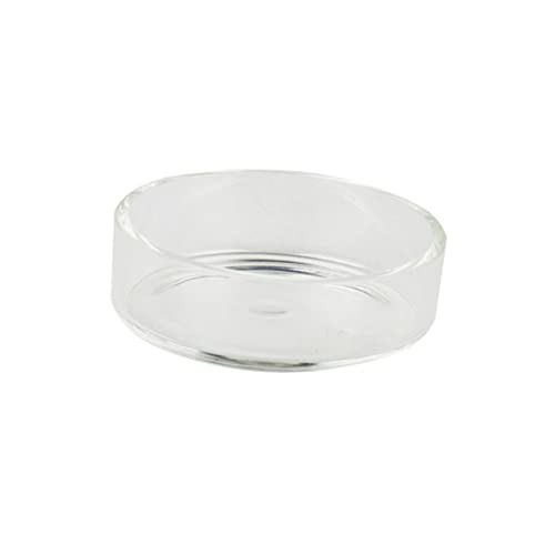 5pcs Crystal Shrimp Feeder Dish Round Shrimp Food Basin Aquarium Fish Feeder Feed Dish Tank Bowl - size: Size 2