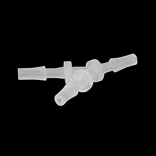 Feelers 1/8" Plastic Hose Barb Tee Fitting 10 Pack, Equal Barbed Y-Shaped 3-Way Connector, Tube Splicer Union Adapter for Air Line, Fuel Line, Water Hose - size: 1/8 Inch, style: 10pcs-Y Shaped