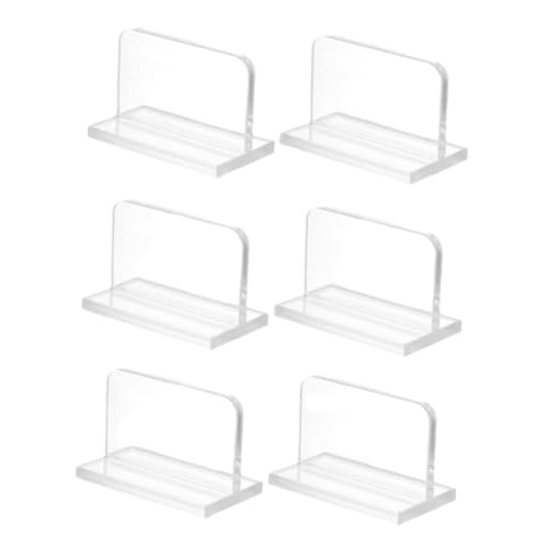 6pcs Acrylic Aquarium Lid Handles Easy to Install Fish Tank Cover Grip Handle Replacement for Aquariums for Tanks Highly Design
