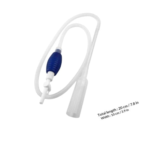 HANABASS Fish Tank Cleaner Siphon Gravel Vacuum Manual Water Changer Pump for Aquarium and Pond Sand Washing