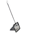 AQUANEAT Aquarium Net with Extendable Long Handle, Adjustable Wastes Skimming Cleaning Tools for Fish Tanks, 5 inch - size: 5 Inch