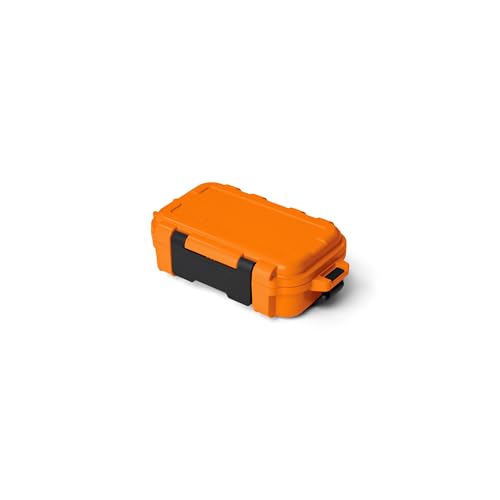 YETI LoadOut GoBox Collection, Divided Waterproof Cargo Case, Dry Box, Camera Case, Fishing Tackle Box - color: King Crab, size: GoBox 1
