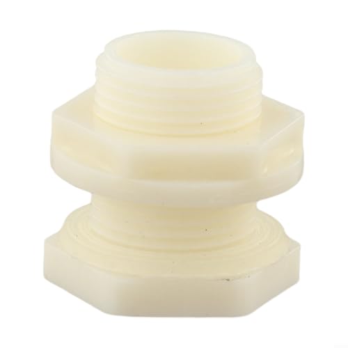 Fitting ABS Adapter for Water Tanks Rain Buckets Secure Seal Connector for Ponds and Aquarium Water Storage Applications (3/4 inch) - size: 7-10 cm