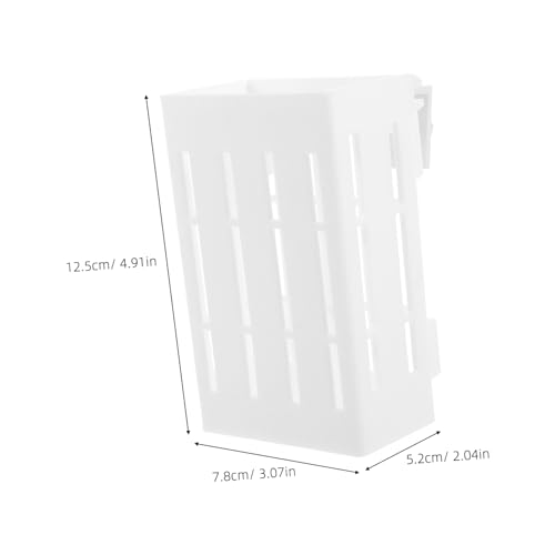 VICASKY 4pcs Aquatic Plant Holder for Aquarium Perforated Hanging Baskets for Fish Tank Landscaping and Shrimp Hideouts Supports Multiple Plant Growth and Visual Appeal