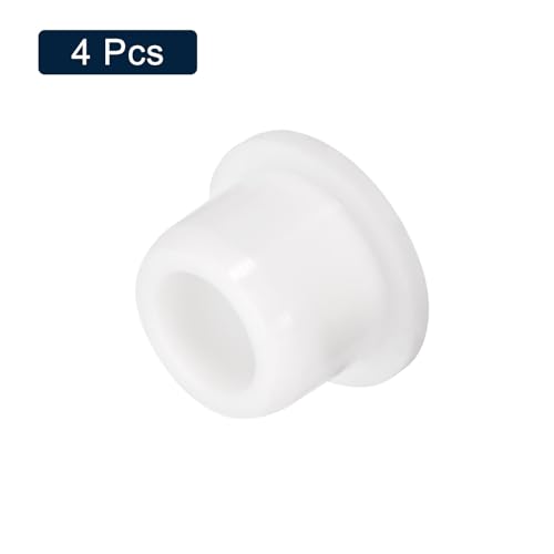 uxcell 4 Pieces White Plug Holes, T14 Waterproof Rubber Button Plug for 14mm / 0.55" Hole - size: 14mm
