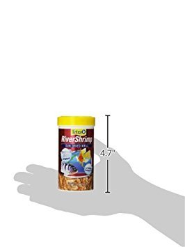 Tetra RiverShrimp 0.92 Ounce, Natural Shrimp Treat For aquarium Fish, Red, Model Number: 77017 - size: 0.92 Ounce (Pack of 1)