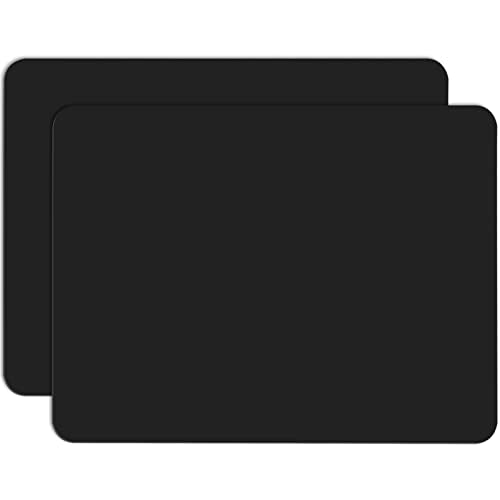 Gartful 2 Pack Silicone Crafting Mats, 15.7" x 11.8" Silicone Mat for Crafts, Large Heat Resistant Sheet for Jewelry Casting, Epoxy Resin, Painting, Counter Table Protector, Placemat, Nonstick, Black - color: Black, size: 2pcs - 15.7 x 11.8 inches