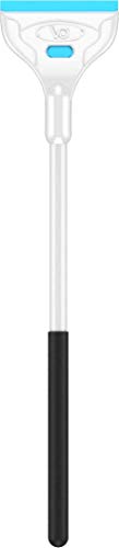 Continuum Aquatics AquaBlade P - Acrylic Safe Aquarium Scraper w/ Plastic Blade, Long, White - size: 15-inches