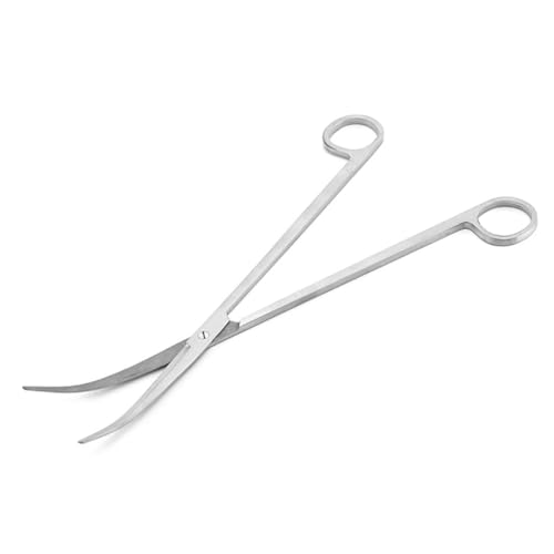 Curved Aquarium Scissors Water Fish Tank Plant Scissors Small Aquascaping Scissors Aquatic Plant Scissors Long Terrarium Scissors