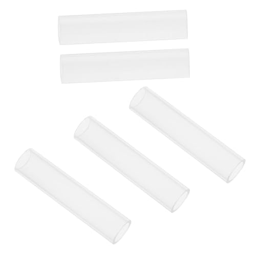 5pcs Transparent Fish Breeding Tube Shelter for Aquarium Fish Tank Decor Hiding Breeding Space for Shrimp Turtles