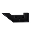 Chatelet Aquarium Underground Tunnel | Fish & Shrimp Hideout for Aquariums | Unique Underground Viewing Tunnel | Made in USA (Black) - color: Black