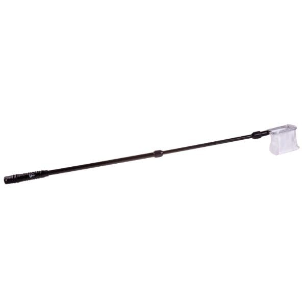 UNEAK - Aquarium Fish Net with Extendable 22"-33" Handle, Telescopic Fish Tank Nets, Fine Mesh Net for Fish and Shrimp Catching, Ponds, Creeks, and Aquariums - size: Extra Small Net