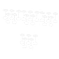 YARNOW 20pcs Splash Guard for Mist Maker Machine Drip Reduction Cover for Water Fountain Humidifier and Rockery