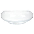 VOSAREA Glass Vase Bowl Glass Bubble Bowl Terrarium Succulent Planter Air Plants Hydroponic Display Floating Candles Clear Bubble Fish Aquatic Plant Pot Daffodil Pot (9.82X9.82X3.93in)