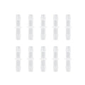 10pcs 3/4" PP Plastic Hose Barb Fitting, Pharmaceutical Polypropylene Connectors Barbed Splicer Mender Joint Adapter Union Fittings - size: 3/4 Inch, style: 10pcs