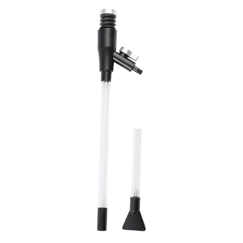 Fish Tank Vacuum Gravel Cleaner - Manual Hand Pump Siphon System, Aquarium Waste Removal Tool, Durable Water Change Cleaning Kit | Aquarium Vacuum Cleaner for Fish Tank Maintenance Use Home Office