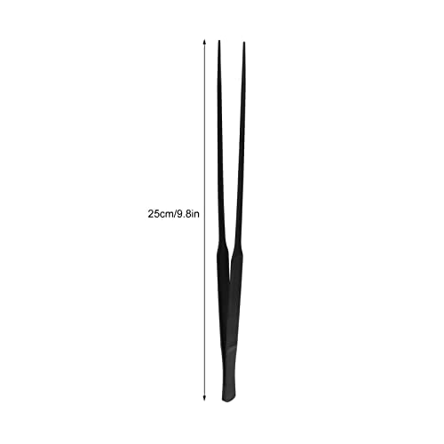 Stainless Steel Aquarium Tweezers, Aquarium Tools Kit, Aquarium Aquascaping Tool, Long Handle Fish Forceps, Aquarium Maintenance Tool for Fish Tank Plants Gravel Corals