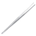 Aquarium 24" Straight Tweezer Satin Finish Coral Fragging Aquascaping